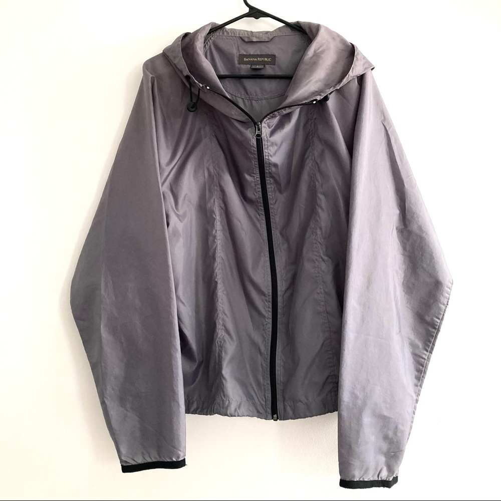 Banana Republic Men’s Hooded Windbreaker